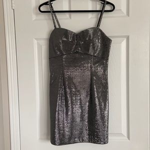 Silver dress